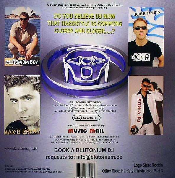 Blutonium Boy vs. DJ Neo : Rockin' / Hardstyle Instructor Part 3 (12")