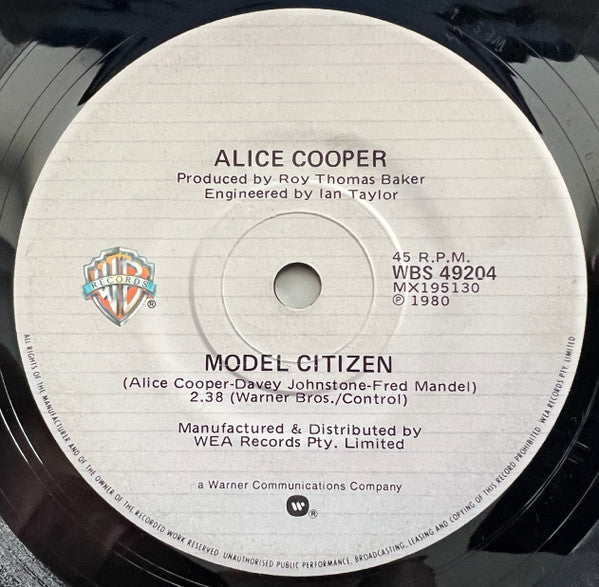 Alice Cooper (2) : Clones (We're All) (7")