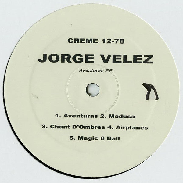 Jorge Velez : Aventuras EP (12", EP)