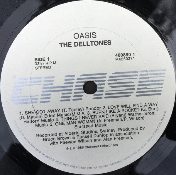 The Delltones : Oasis (LP, Album)