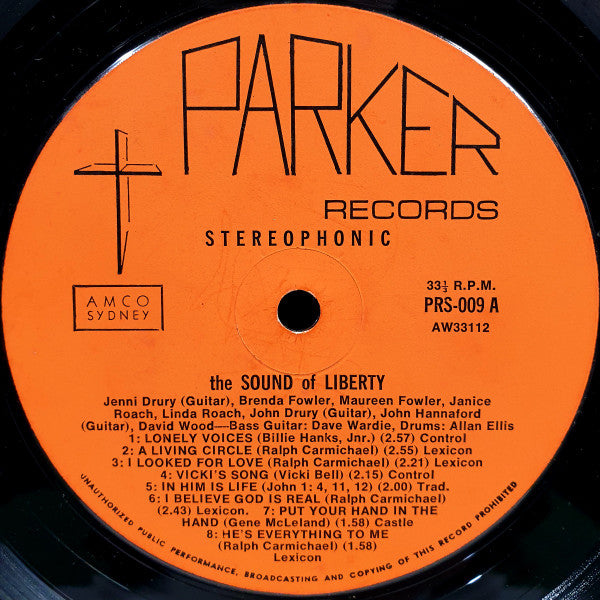 Liberty (23) : The Sound Of Liberty (LP, Album)
