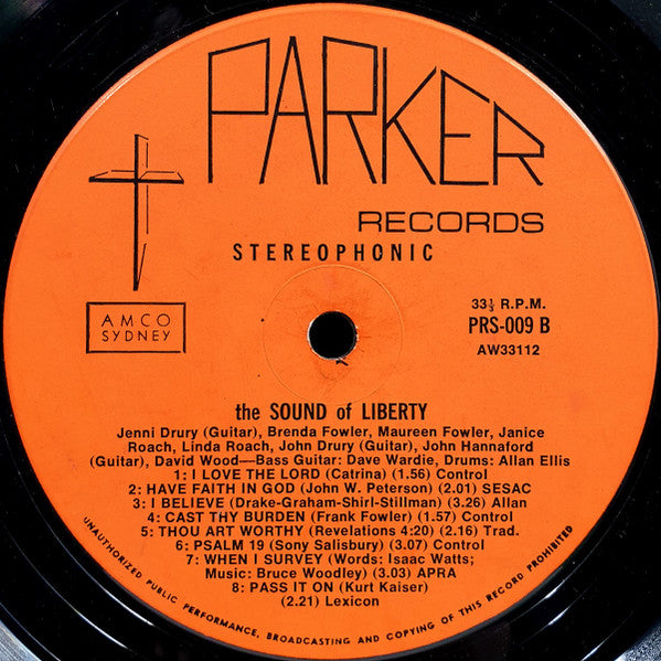Liberty (23) : The Sound Of Liberty (LP, Album)