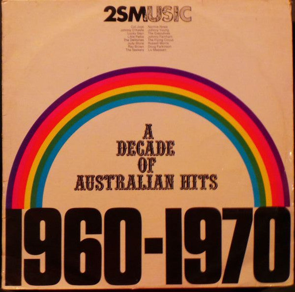 Various : A Decade Of Australian Hits 1960 - 1970 (LP, Comp)