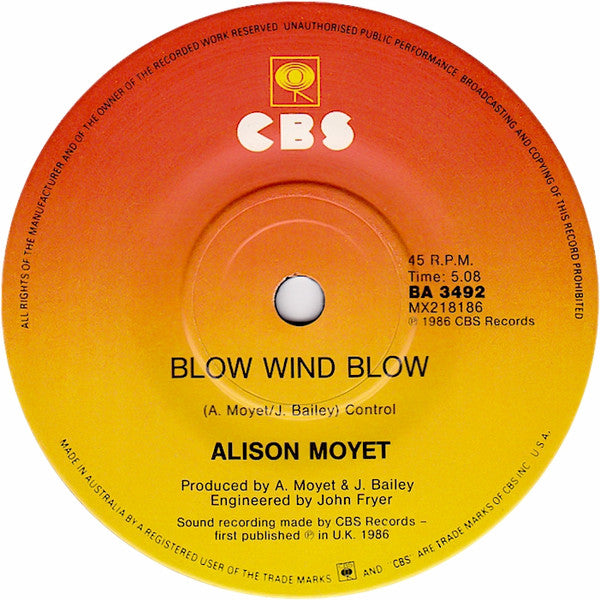 Alison Moyet : Is This Love? (7", Single, Pic)