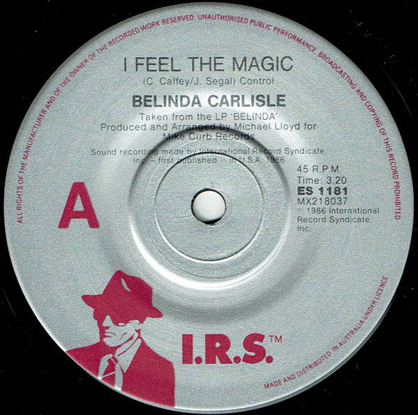 Belinda Carlisle : I Feel The Magic (7&quot;, Single)