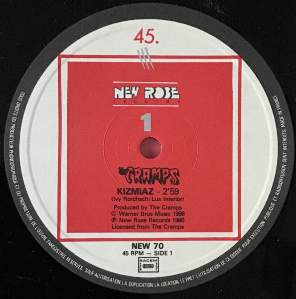The Cramps : Kizmiaz (12")
