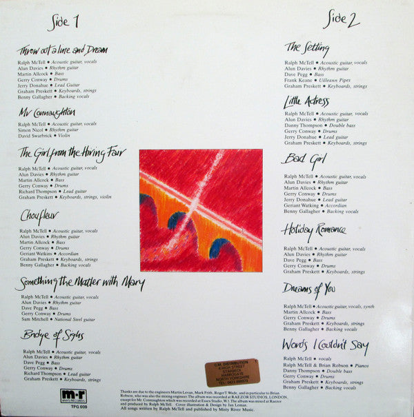 Ralph McTell : Bridge Of Sighs (LP, Album)