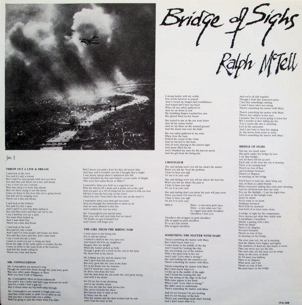 Ralph McTell : Bridge Of Sighs (LP, Album)