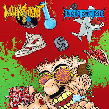 Disintegrator (2) / Wehrmacht : Stolen Thoughts (7", Ltd, Red)