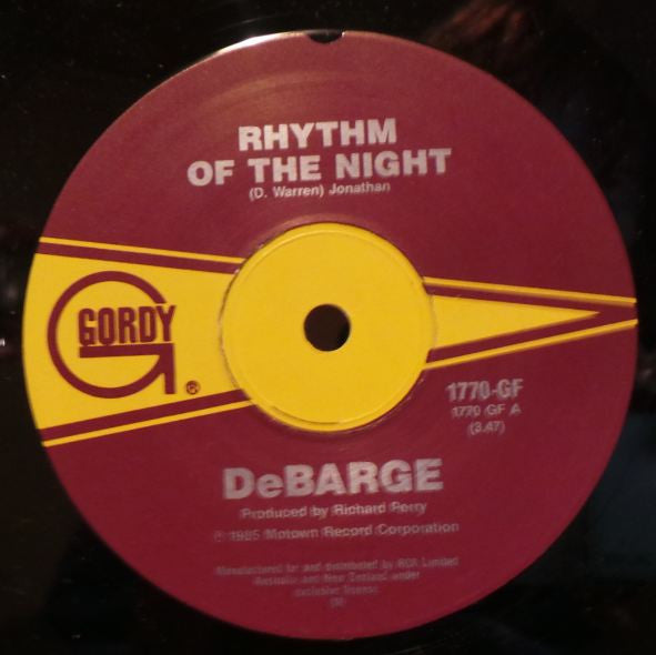 DeBarge : Rhythm Of The Night (7&quot;, Single)