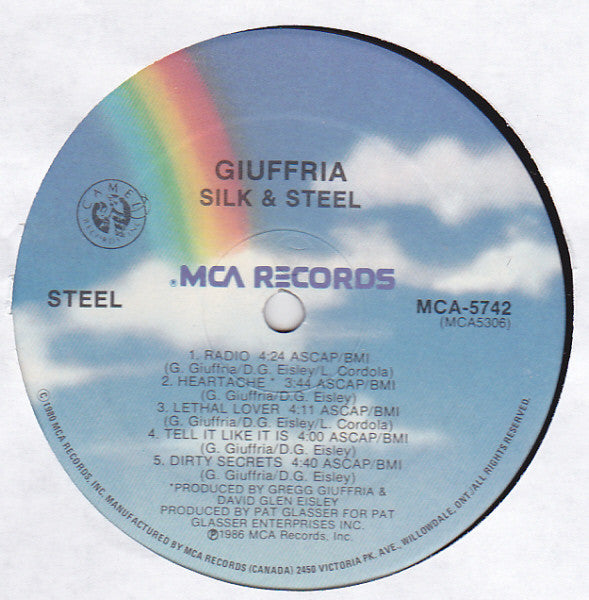 Giuffria : Silk + Steel (LP, Album)