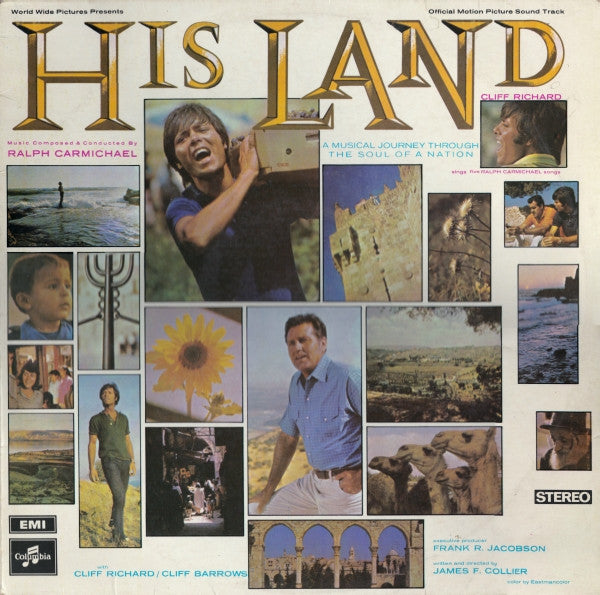 Cliff Richard &amp; Cliff Barrows With Ralph Carmichael Orchestra And The Ralph Carmichael Singers : His Land (LP, Album)