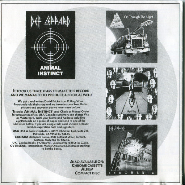 Def Leppard : Hysteria (CD, Album)