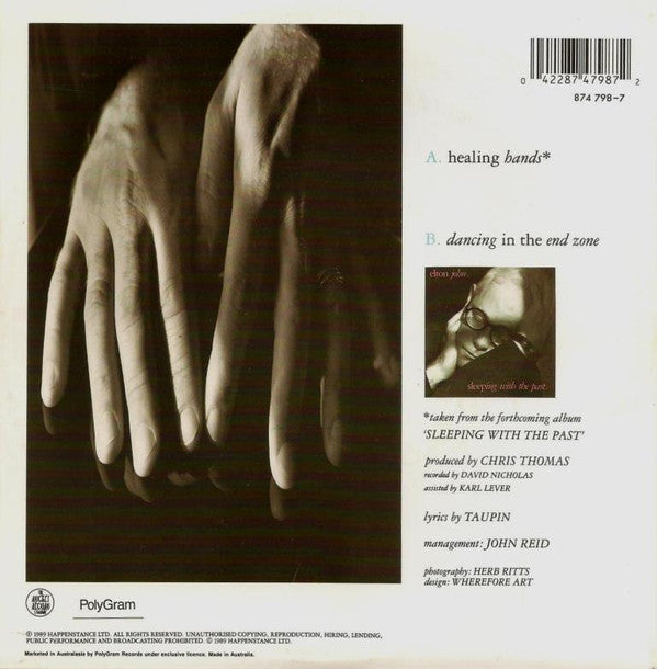 Elton John : Healing Hands (7", Single)