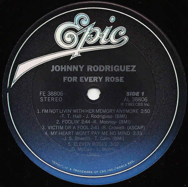 Johnny Rodriguez (4) : For Every Rose (LP)