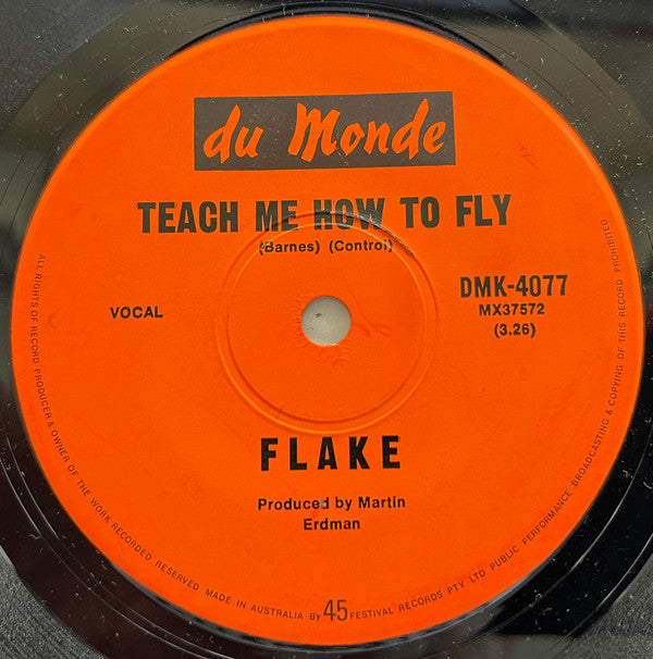 Flake (7) : Reflections Of My Life (7", Single)