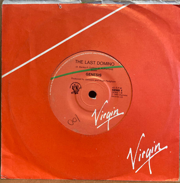 Genesis : Invisible Touch (7", Single)
