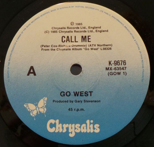 Go West : Call Me (7&quot;, Single)