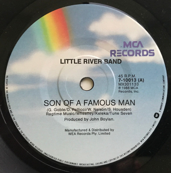 Little River Band : Son Of A Famous Man (7", Single)
