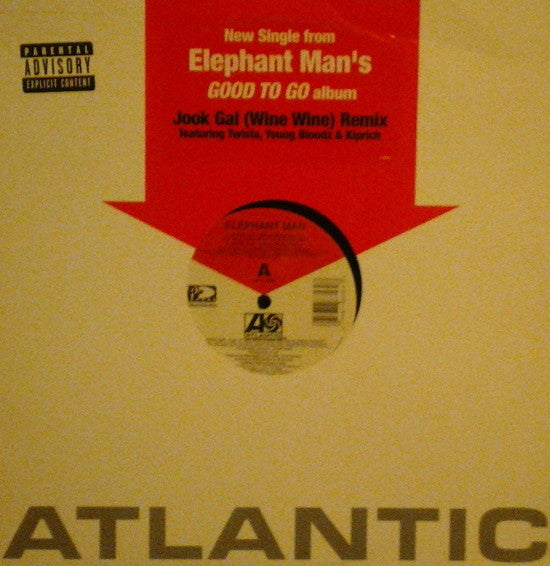 Elephant Man : Jook Gal (Wine Wine) (Remix) (12")