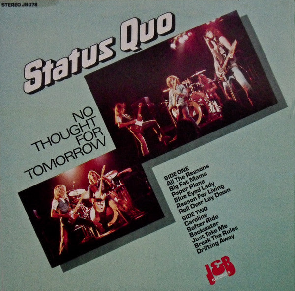 Status Quo : No Thought For Tomorrow (LP, Comp)