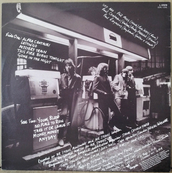 UFO (5) : No Place To Run (LP, Album)