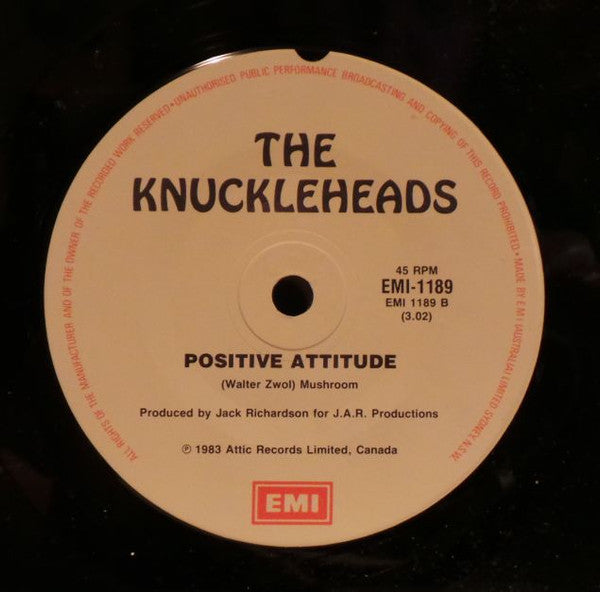 The Knuckleheads (4) : The Curly Shuffle (7", Single)