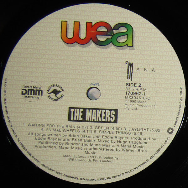 The Makers (2) : The Makers (LP, Album)