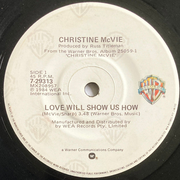 Christine McVie : Love Will Show Us How (7&quot;, Single)