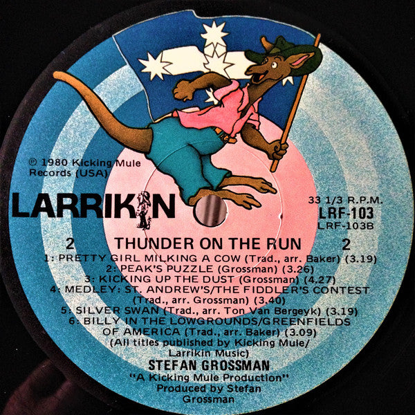 Stefan Grossman : Thunder On The Run (LP, Album)