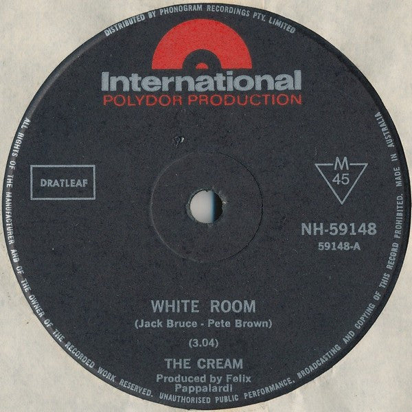 Cream (2) : White Room (7&quot;, Single)