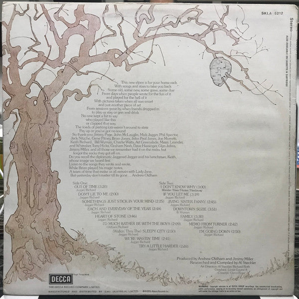 The Rolling Stones : Metamorphosis (LP, Comp)
