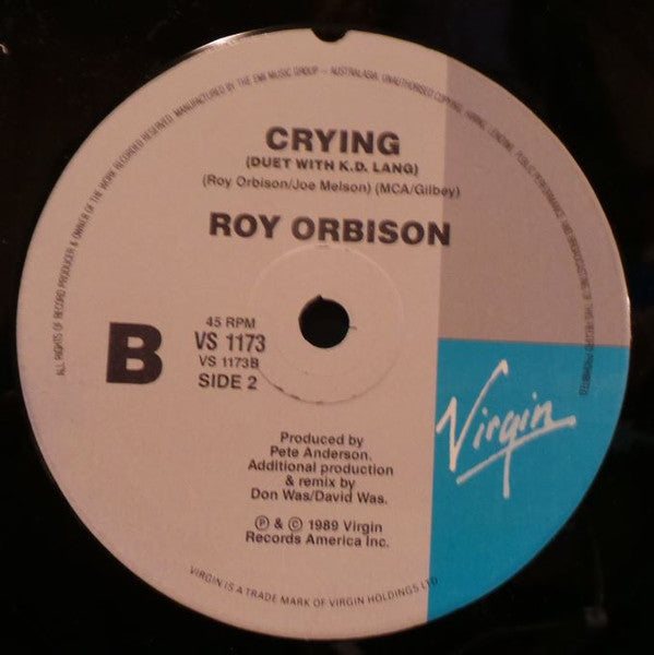 Roy Orbison : She's A Mystery To Me (7", Single, Ltd, Pos)