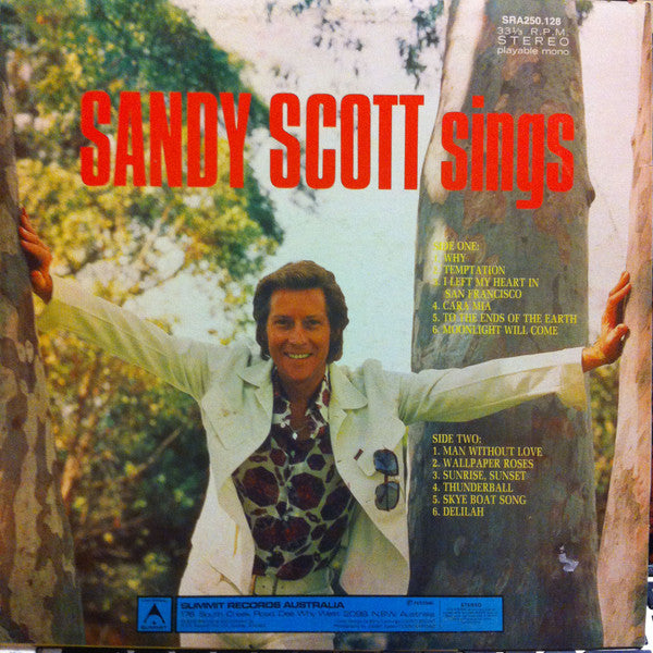 Sandy Scott (2) : Sandy Scott Sings (LP, Album)