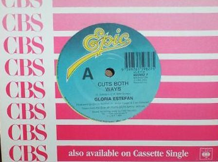 Gloria Estefan : Cuts Both Ways (7", Single)