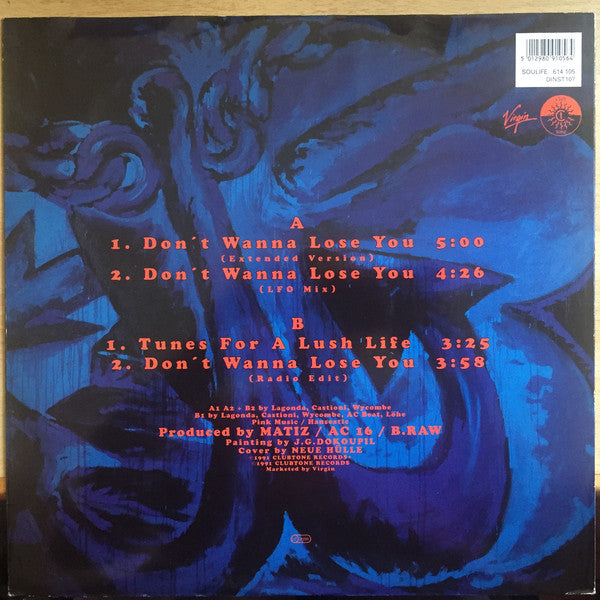 Soulife Introducing Oxana : Don't Wanna Lose You (12")