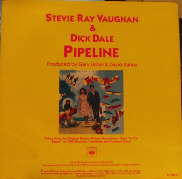 Stevie Ray Vaughan & Dick Dale : Pipeline (7", Single)