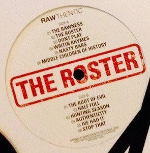 Various : Rawthentic: The Roster (LP, Album, Ltd)