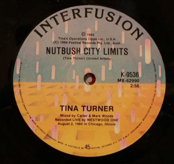 Tina Turner : Private Dancer (7", Single)