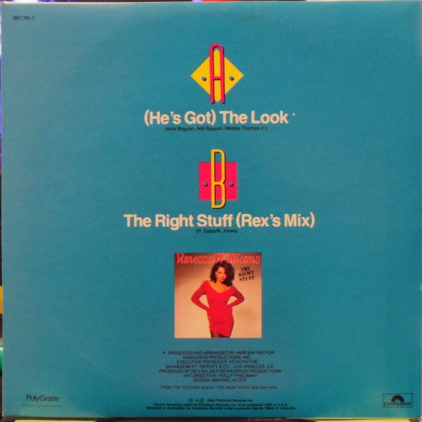 Vanessa Williams : (He's Got) The Look (7", Single)