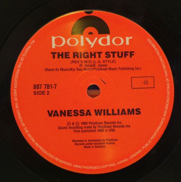 Vanessa Williams : (He's Got) The Look (7", Single)