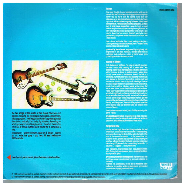 The Pony : Heaven (7", Single, Ltd, Par)