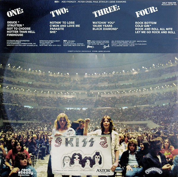 Kiss : Alive! (2xLP, Album)