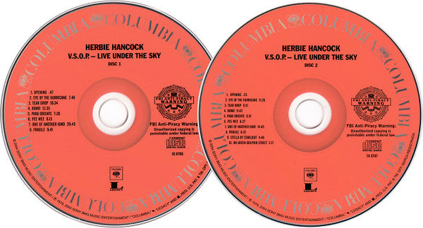 The V.S.O.P. Quintet : Live Under The Sky (2xCD, Album, RE, RM, 24-)