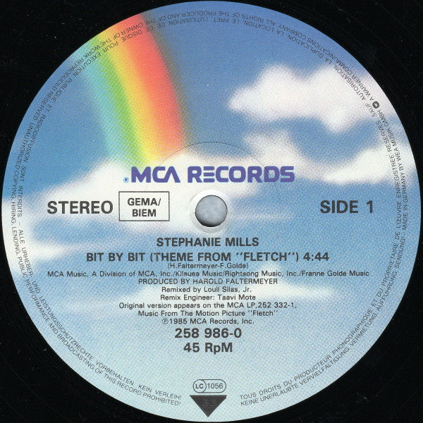 Stephanie Mills : Bit By Bit (Theme From "Fletch") (12")