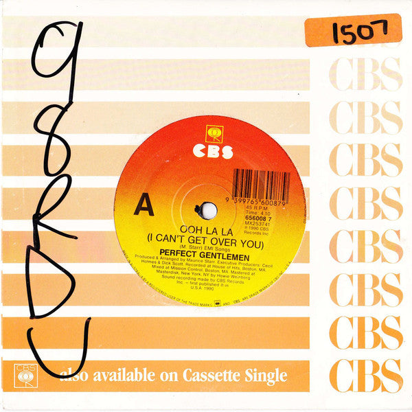 Perfect Gentlemen : Ooh La La (I Can&#39;t Get Over You) (7&quot;)