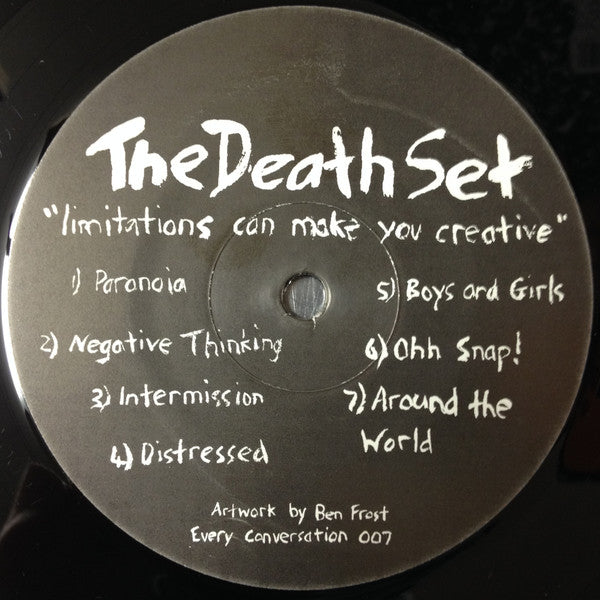 TheDeathSet : Limitations Can Make You Creative (12", Ltd)
