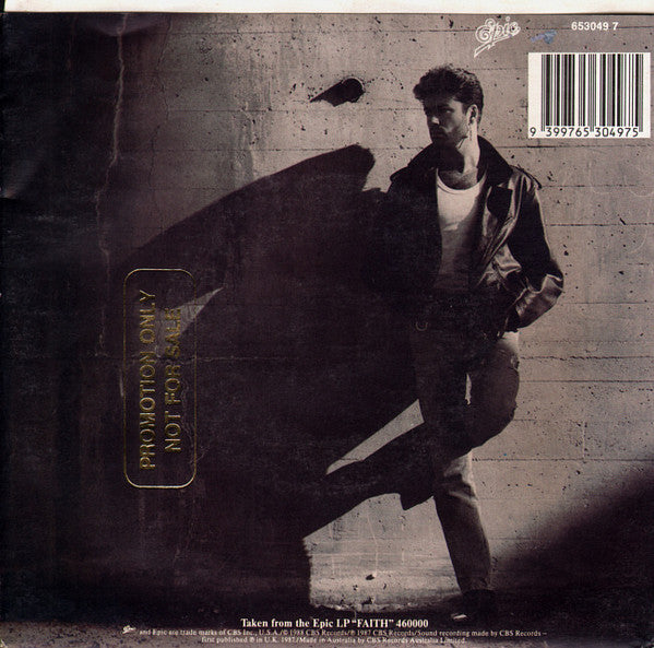 George Michael : Kissing A Fool (7", Single)