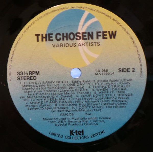 Various : The Chosen Few (LP, Comp, Ltd)