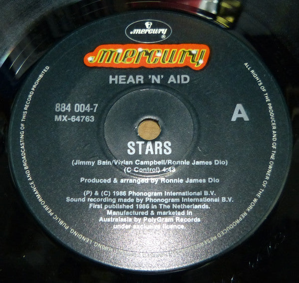 Hear'n Aid : Stars (7", Single)